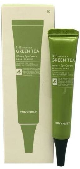 Крем для кожи вокруг глаз TonyMoly The Chok Chok Green Tea Watery Eye увлажняющий с зеленым чаем 30 мл