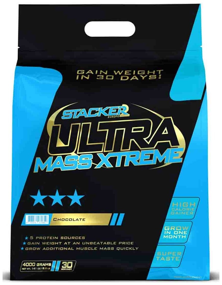 Stacker2 Ultra Mass Xtreme, шоколад, 4000 гр.