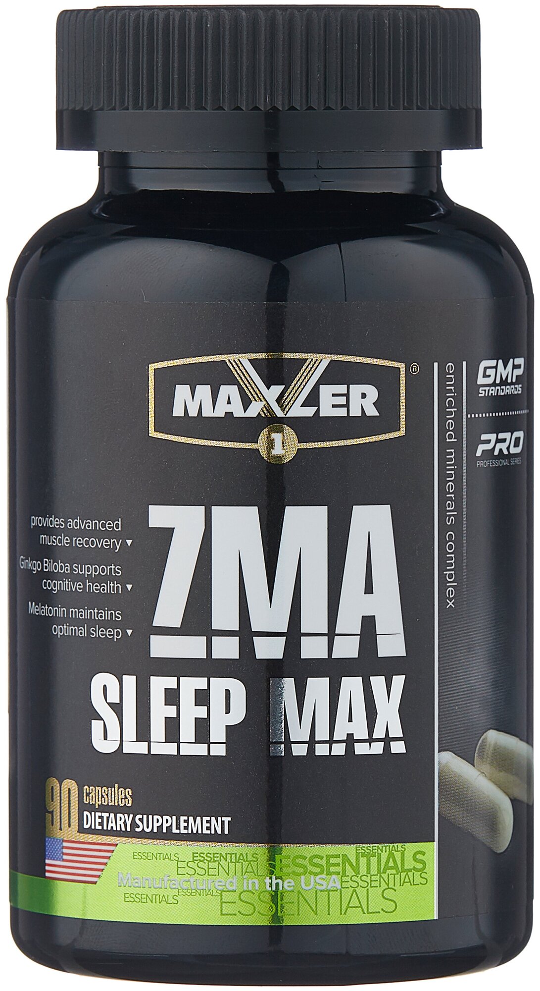 Maxler ZMA Sleep Max капс., 170 г, 90 шт.