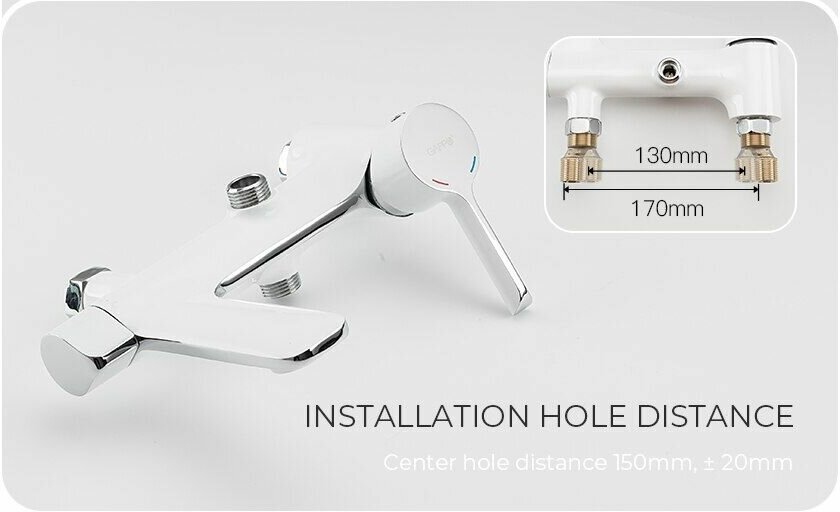 Душевая стойка Gappo G2403-8 - фото №15