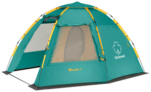 Палатка кемпинговая семейная Greenell Хоут 4 V2