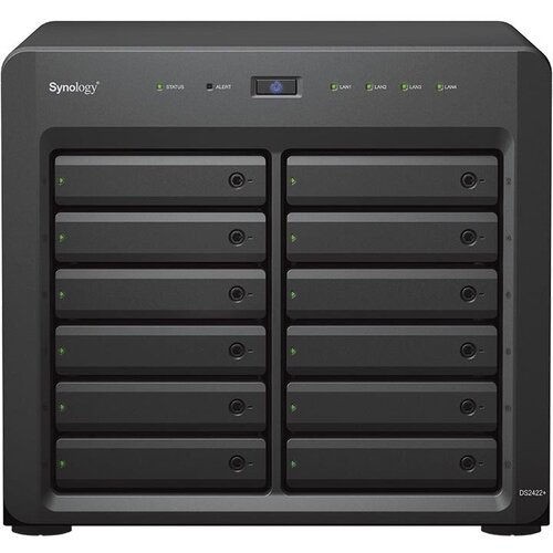 Сетевое хранилище Synology DS2422+ synology expansion unit for ds3622xs ds2422 upto 12hot plug hdds sata 3 5 or 2 5