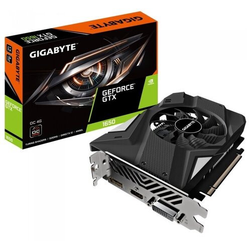 Видеокарта 4 Gb Gigabyte GV-N1656OC-4GD 30 GTX1650 GDDR6 128bit DVI HDMI DP RTL 309930 2199900₽