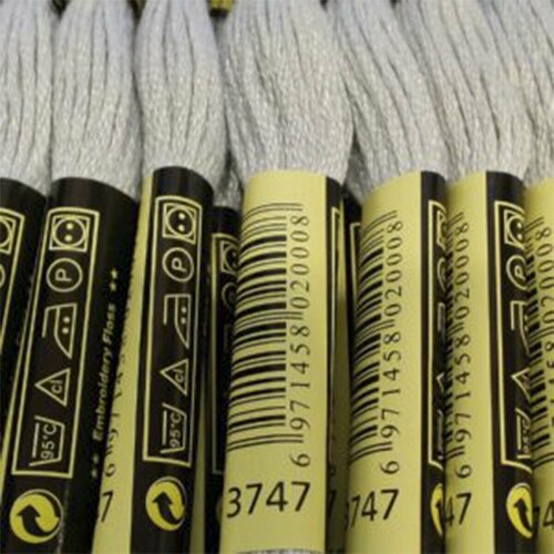 Нитки для вышивания СХС мулине (150-3866) 100% полиэфир 12 штук x 8 м