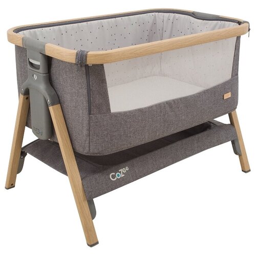 Колыбель Tutti Bambini CoZee, oak and charcoal