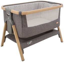 Колыбель Tutti Bambini CoZee с колесами Oak and Charcoal