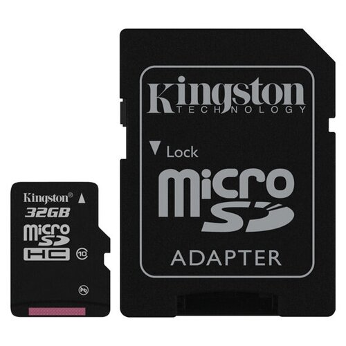 Карта памяти MicroSD Kingston 32 ГБ