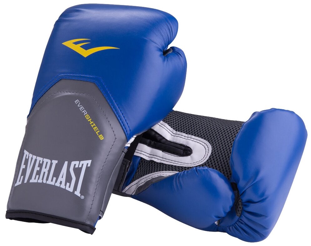 Перчатки тренировочные Everlast Pro Style Elite 14oz синие