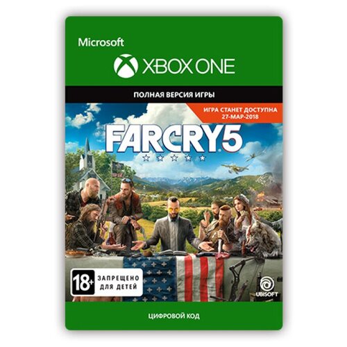 Far Cry 5 (цифровая версия) (Xbox One) (RU) far cry 4 season pass [pc цифровая версия] цифровая версия