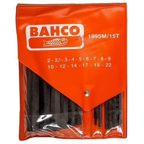 фото Набор шестигранников (15шт) bahco 1995m/15t