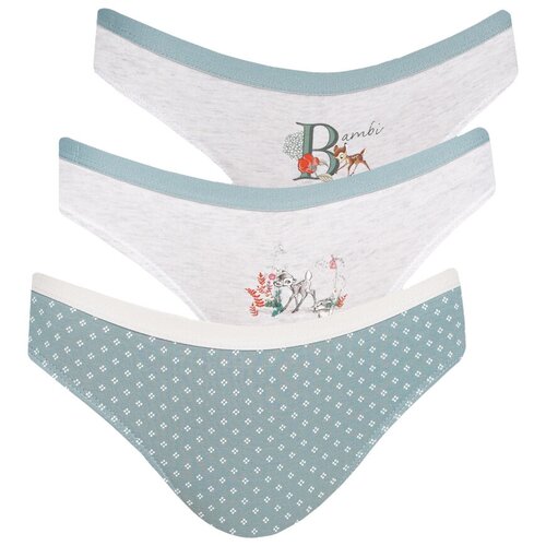 фото Твое набор трусов слипы низкой посадки, 3 шт., размер xs, мультицвет