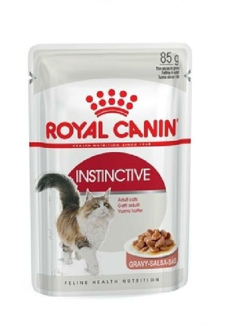 Royal Canin паучи RC Кусочки в соусе для кошек: 1-7 лет (Instinctive) 40590008R0 | Instinctive 0,085 кг 21616 (2 шт)