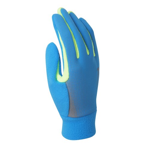 фото Перчатки для бега nike men's tech thermal running gloves m blue hero/volt n.rg.57.471.md-471-m