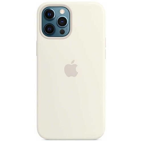 фото Чехол для apple iphone 12 pro max silicone case with magsafe white