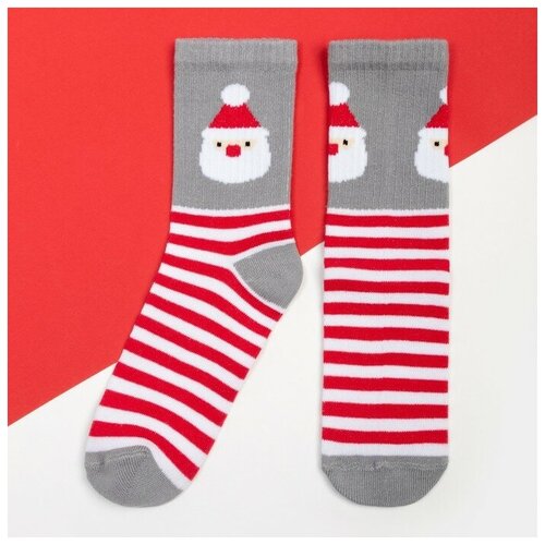 Носки Kaftan размер 16/18, серый носки детские новогодние kaftan котик р р 16 18 красный