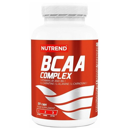 Аминокислотный комплекс Nutrend BCAA Complex, нетральный, 120 шт. аминокислотный комплекс nutrend bcaa mega strong powder 500 г orange