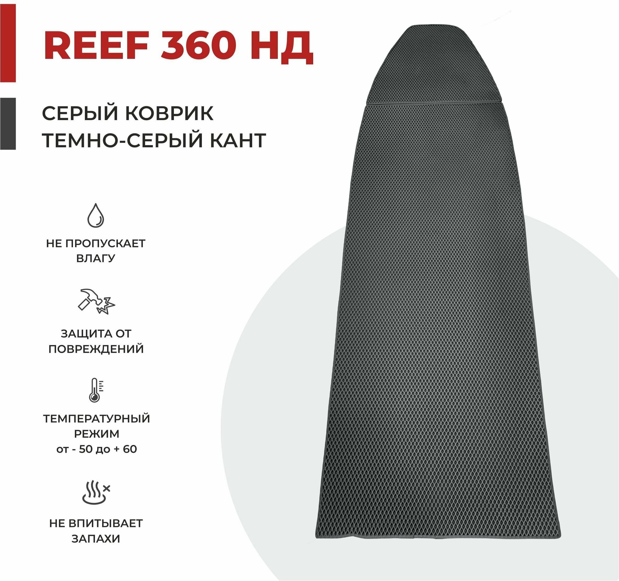 EVA коврик в лодку ПВХ Reef 360 НД 254*86