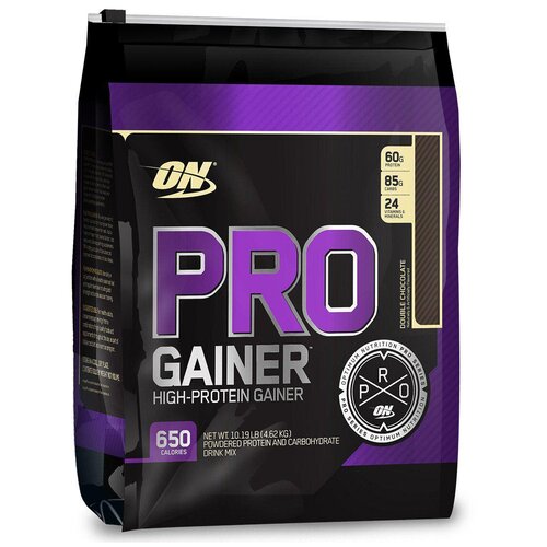 Гейнер Optimum Nutrition Pro Gainer, 4620 г, двойной шоколад