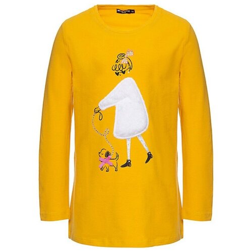 фото Лонгслив original marines, размер 152, желтый