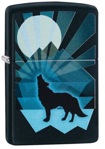 Зажигалка Wolf and Moon Design Zippo арт. 29864