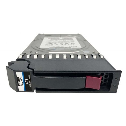 Жесткий диск HP 718302-001 4Tb 7200 SAS 3,5 HDD жесткий диск hp 826550 001 4tb 7200 sas 3 5 hdd