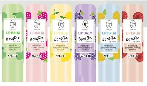 Бальзам для ГУБ LIP BALM booster CTLB15 6 шт.