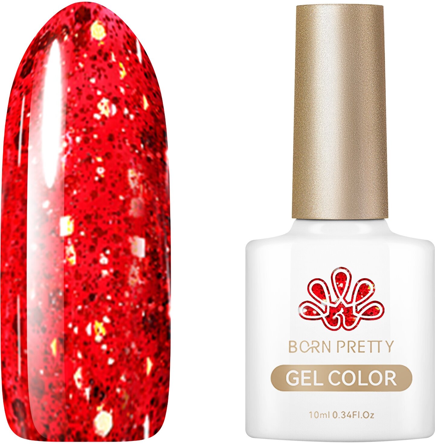 Гель-лак для ногтей Born Pretty "Color gel" CG119 55845-119, 10 мл