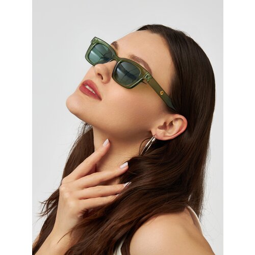 фото Очки солнцезащитные женские квадратные в стильной ретро оправе ivo salmann