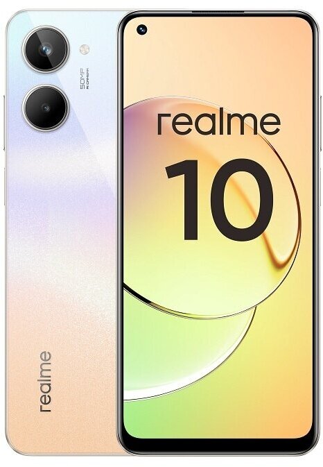 Смартфон realme 10 8/128 ГБ, белый