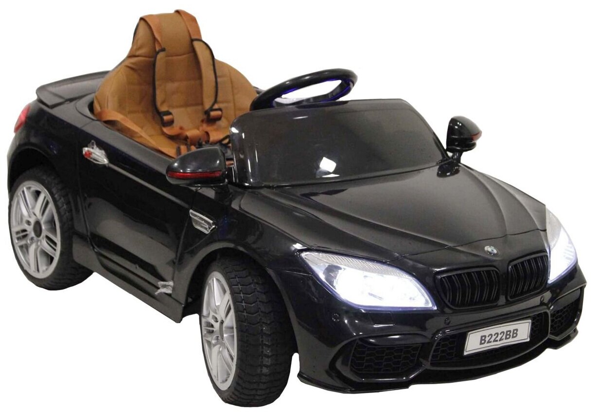 Электромобиль RiverToys BMW B222BB (Черный)