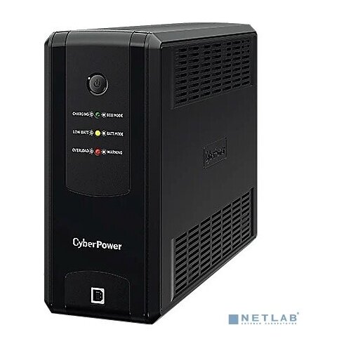 CyberPower ИБП CyberPower UT1100EG ИБП Line-Interactive, Tower, 1100VA/660W USB/RJ11/45 (4 EURO)