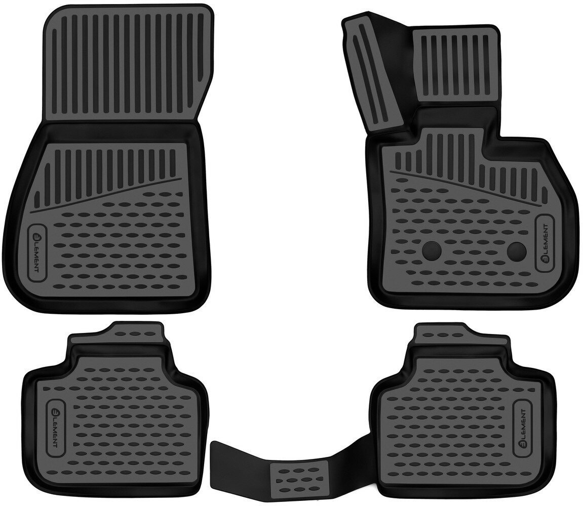 фото Autofamily Коврики 3D в салон подходят для BMW X1 (F48), 2015-2021, П. Р. кроссовер, Австралия, 4шт. (полиуретан) / БМВ Х1