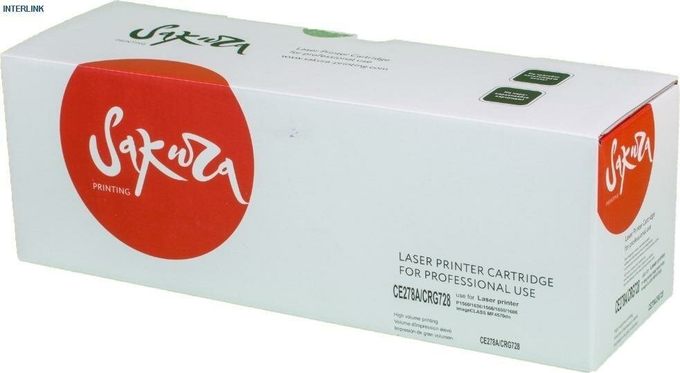картридж Sakura CE278A - фото №11