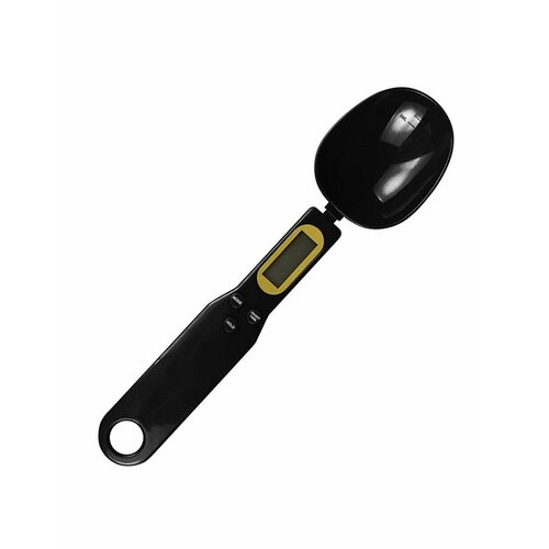 Кухонная цифровая ложка-весы с ЖК дисплеем / Digital Spoon Scale AA2, черный/ Электронная мерная ложка-весы электронная мерная ложка весы digital spoon scale черный