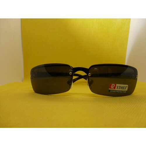 Солнцезащитные очки YIMEI, коричневый, серый