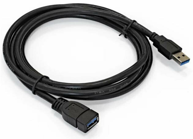 Кабель удлинительный USB A (M) - USB A (F), 25м, ExeGate EX-UAE-AMAF-25.0 (EX294769RUS)