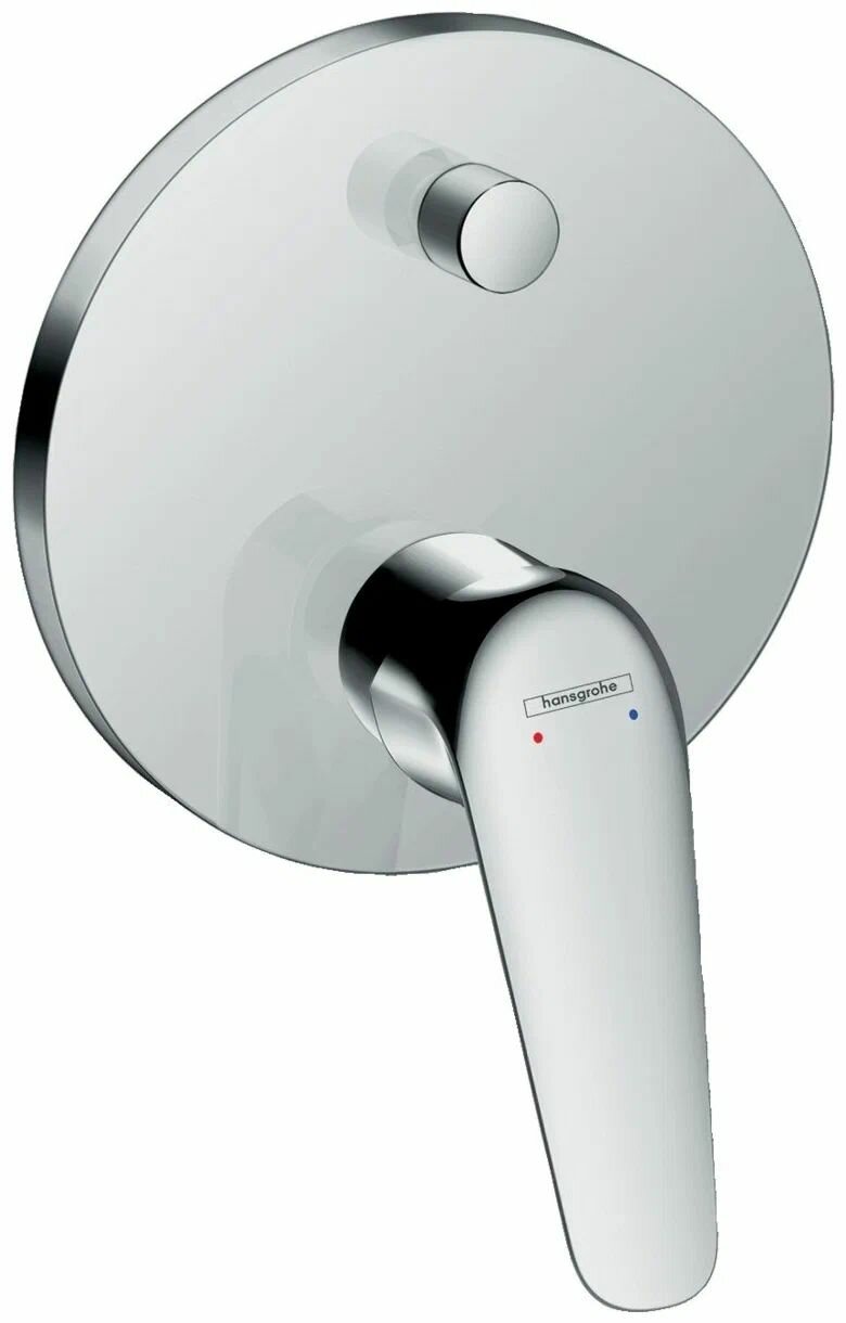 Смеситель для ванны, хром, Hansgrohe Novus 71046000, Германия