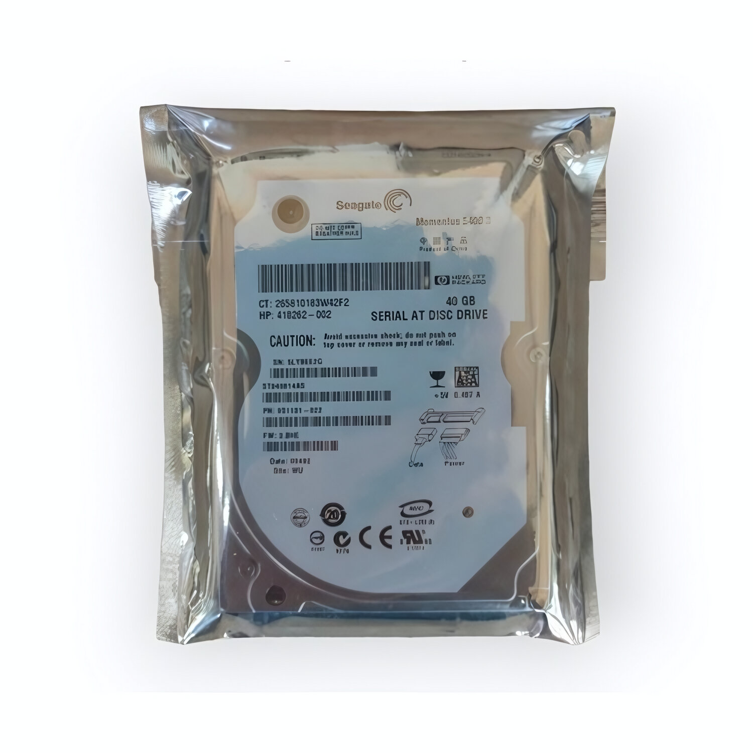 418262-002 Жесткий диск OEM 40GB 5400rpm 2.5 дюйма