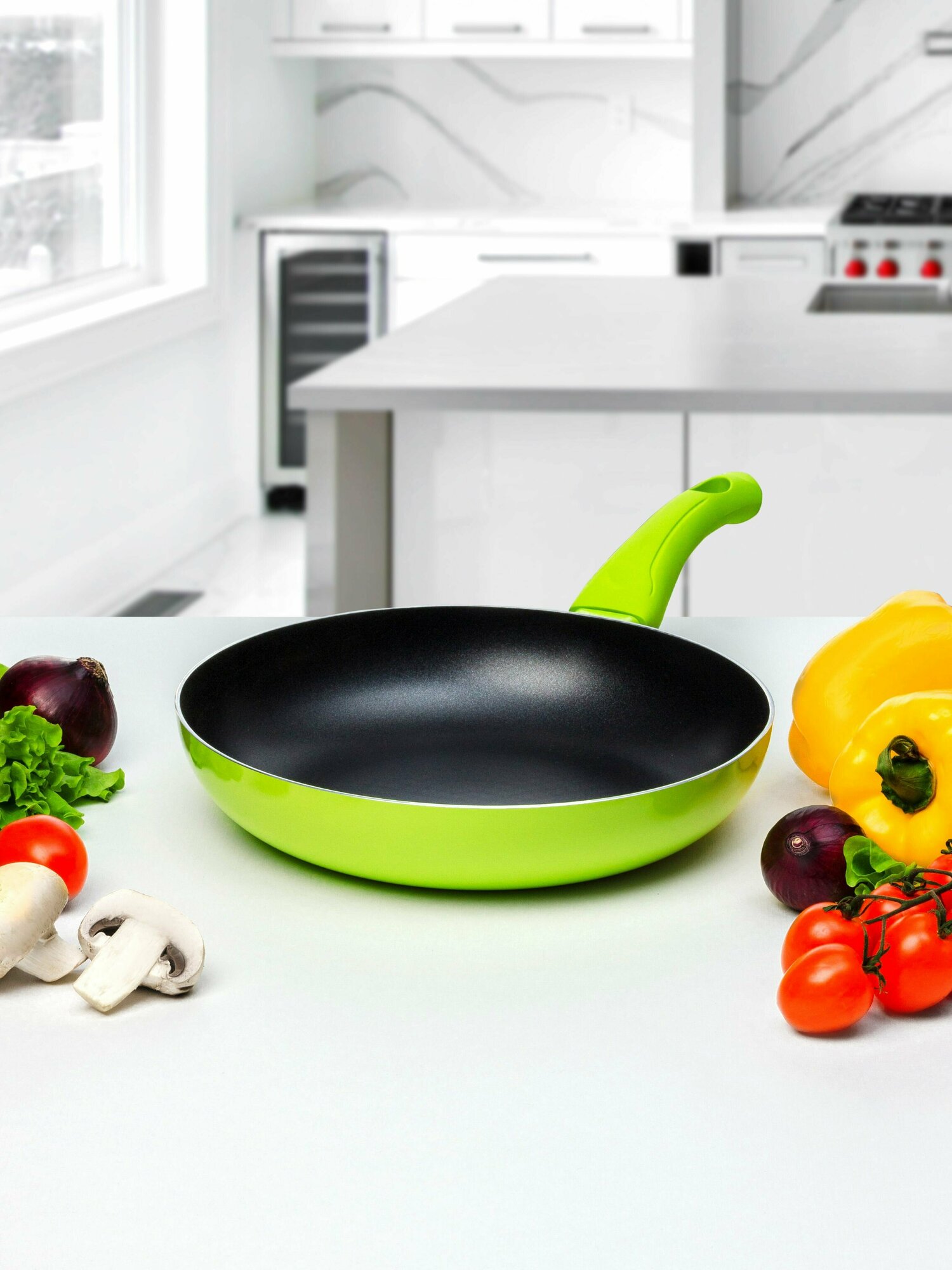 фото Сковорода Servitta Siesta 26 см, цвет зеленый