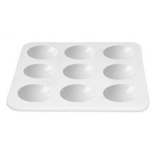 Блюдо сервировочное фарфор, 10см Pordamsa, Apiari