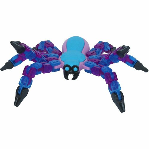 Игрушка Zing Toys антистресс Klixx Creaturez - Паук (синий)