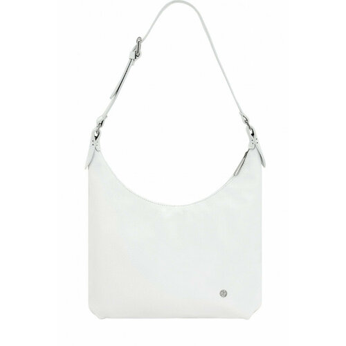 фото Сумка protege, фактура зернистая, белый