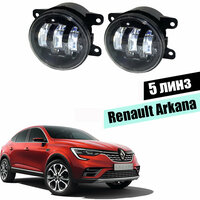 Противотуманные фары Renault Arkana туманки птф