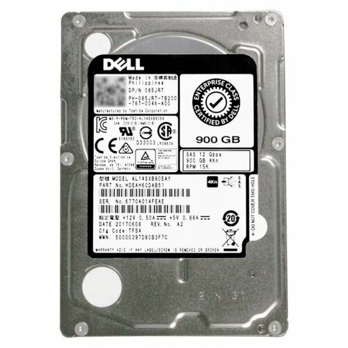 Жесткий диск Toshiba AL14SXB90EAY 900Gb 15000 SAS 25 HDD 9248000₽