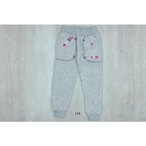 фото Брюки bobito, размер 7 лет, серый