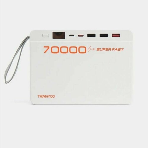 Портативная зарядка (PowerBank) Tranyoo T-F17, 70000 mAh mmbt3906lt1g smmbt3906lt1g mmbt3906 маркировки 2a 【trans gp биполярный транзистор pnp 40v 0 2a 300 мвт автомобильной 3 контактный сот 23 t r】 100 шт лот новинка