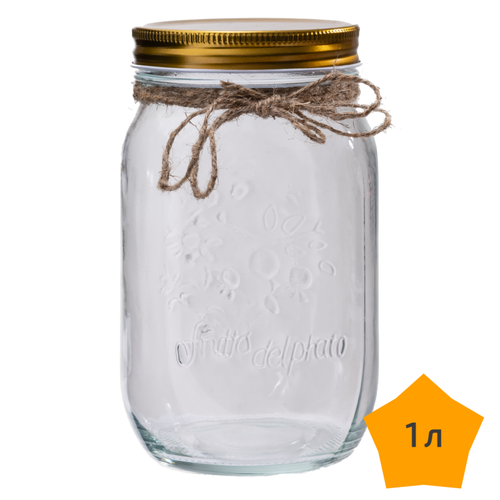 Банка стеклянная с крышкой 1 л Nordic Tales Fruta NTF_1_1000