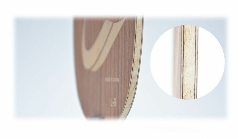 Основание ракетки RAZER L-9, для настольного тенниса OFF +-87гр. — фото 1