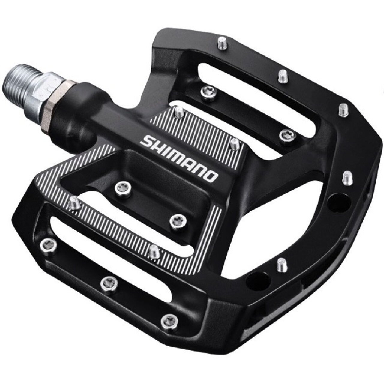 Педали для велосипеда Shimano, GR500, топталки Черный