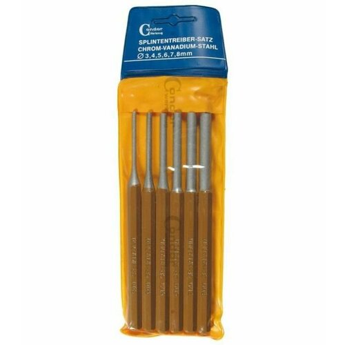 Набор выколоток 3-8мм длиной 150мм 6 предметов арт659 Condor Werkzeug Германия 1900₽